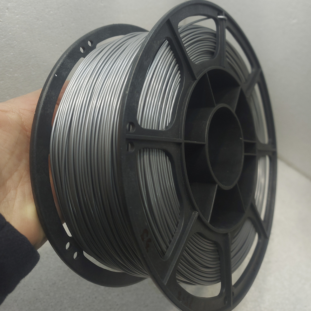 Серебряный  PETG пластик SIBFIL для 3D-принтеров (1,75 мм)