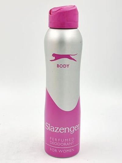 Дезодорант-спрей парфюмированный для женщин Slazenger розовый, 150 мл (Турция)