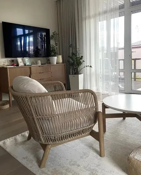 Трехместный уличный диван Talara, 231 см, массив акации