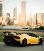Обвес переделка для Lamborghini Huracan LP580 LP610 Spyder 2014-2019 в Huracan STO LP 640 Ламборгини Хуракан