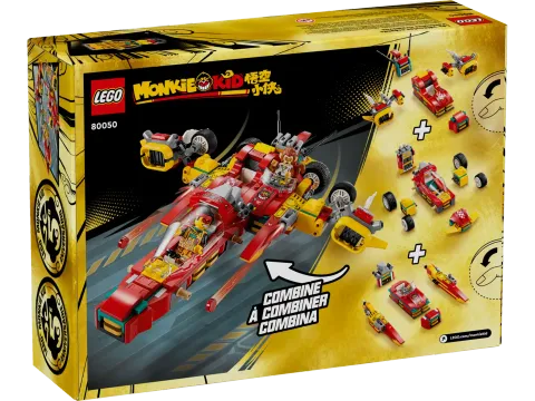 Конструктор LEGO Monkie Kid 80050 Creative Vehicles