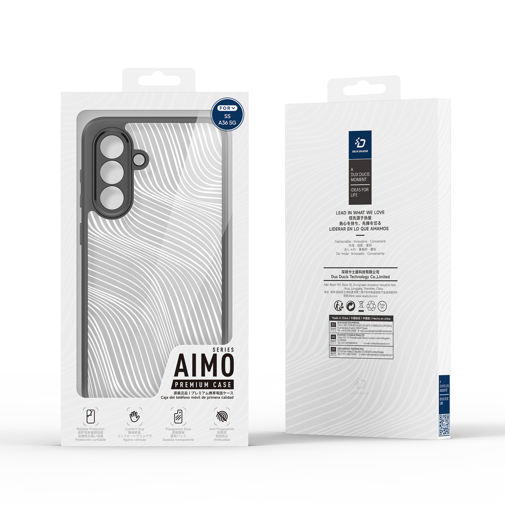Защитный чехол от Dux Ducis для смартфона Samsung Galaxy A36 5G и Galaxy A56 5G, серия Aimo Series Case