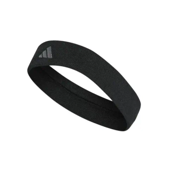 Повязка на голову теннисная Adidas Tennis Headband - black/iron metallic