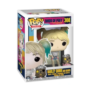 Фигурка Funko POP! Heroes DC Birds of Prey Harley Quinn w/Beaver (308) 44378