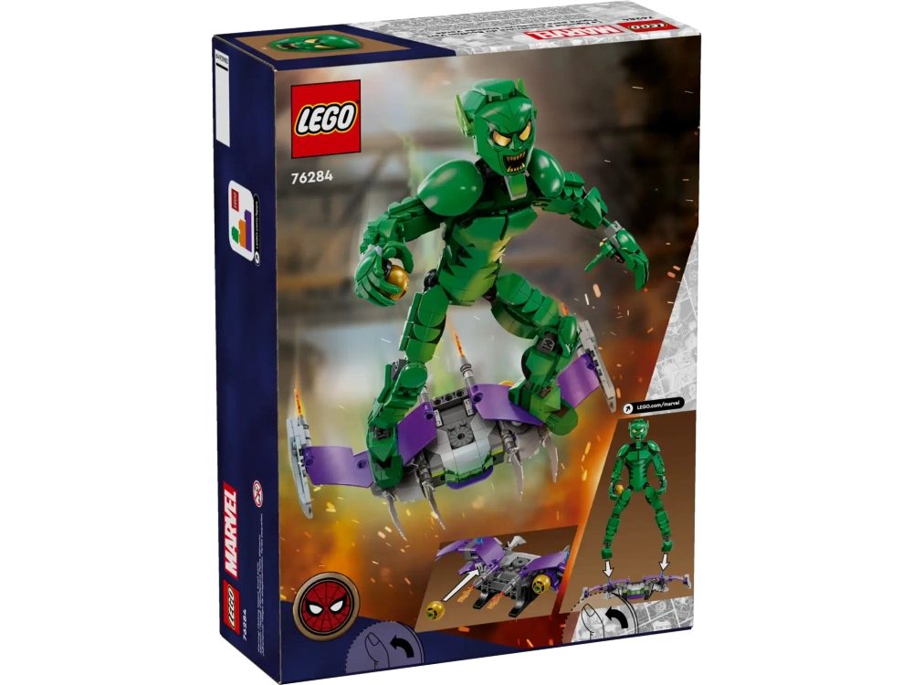 Конструктор LEGO Marvel 76284 Зеленый Гоблин