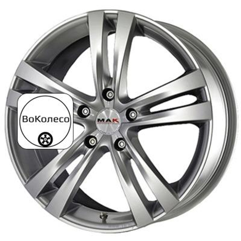 8x17/5x112 ET42 D76 Zenith Hyper Silver MAK