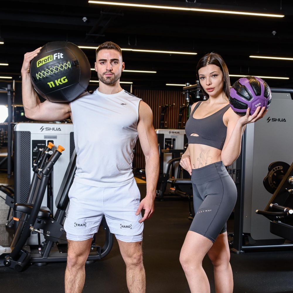 Медицинбол набивной PROFI-FIT 11 кг