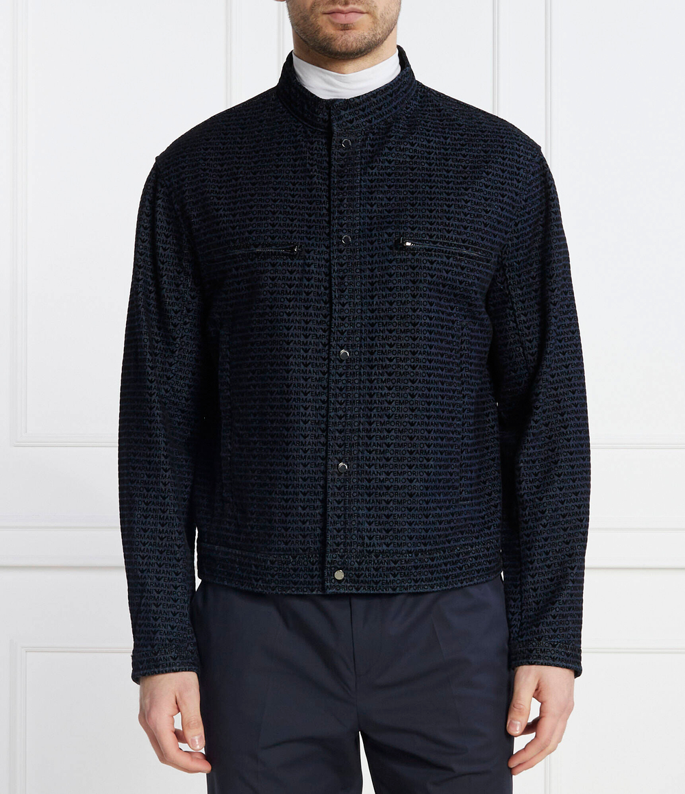 Джинсовая куртка BLOUSON Emporio Armani - темно-синий(3D1BC5 1DRSZ)
