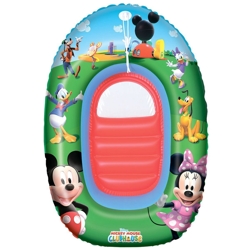 Лодочка надувная 102х69 см, Intex, Микки Маус, 549109, от 3-6 лет