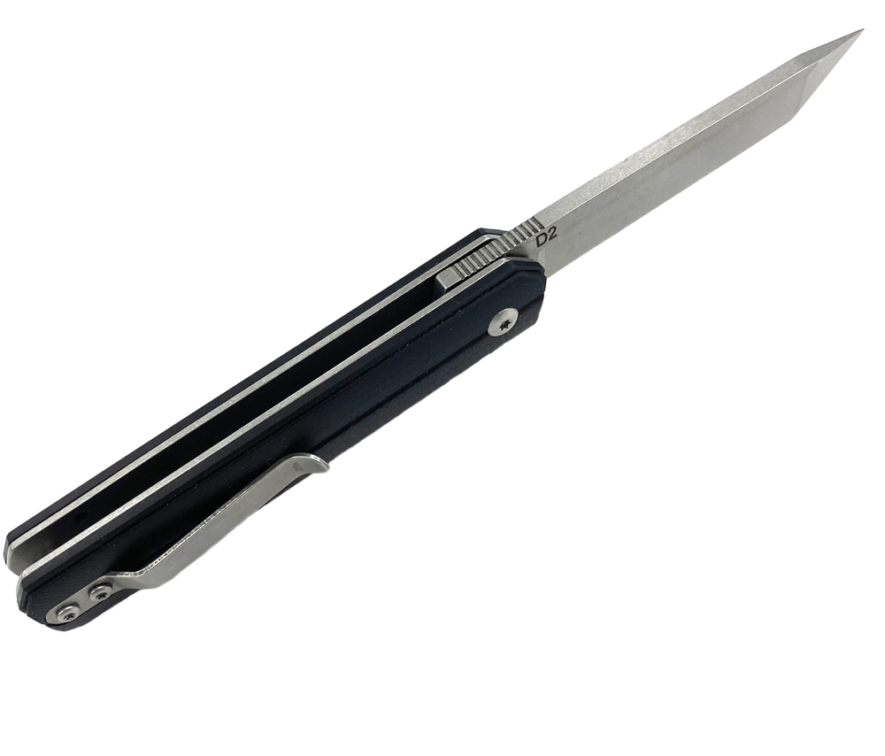 Складной нож TuoTown XT-B, сталь D2, рукоять G-10 black