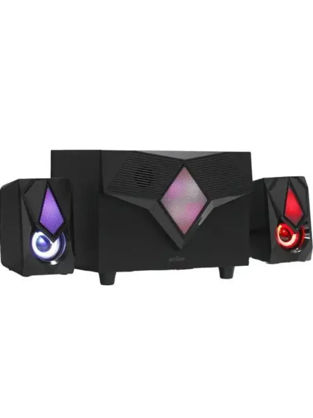 Колонки 2.1 ASP200 BLACK 2,5 Вт, питание от порта USB