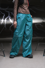 Брюки Monterest Low‑Rise Loose‑Fit Pants "Lake Blue" Women’s