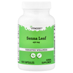 Vitacost, Senna Leaf, 450 mg, 100 Capsules