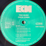 Chick Corea, Miroslav Vitous, Roy Haynes ‎– Trio Music 2LP (Германия 1982г.) ECM