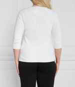 Свитер PLUS SIZE Persona by Marina Rinaldi - белый(1361093)