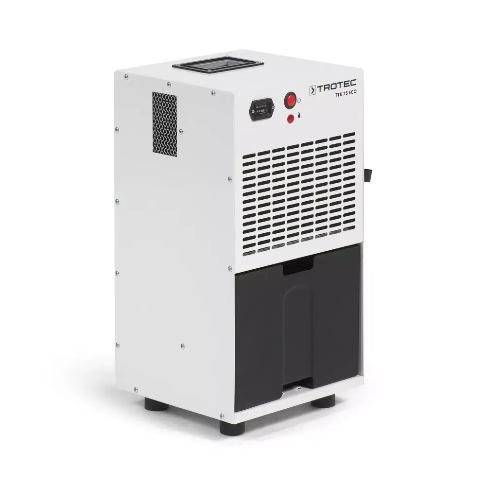 Осушитель воздуха TROTEC TTK 75 ECO мобильный - [до 21 л. за сутки / для S≈45 м²]