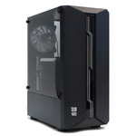 Корпус BaseTech eXtreme GFX-02, Без БП, ATX, RGB, чёрный, 1xFRGB FAN, 2xUSB2, 1xUSB3, бок: закалённое стекло (BT-GFX-02-RGB)