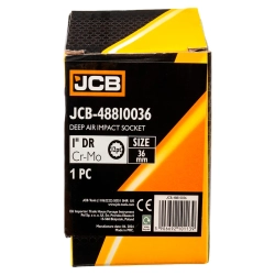 Головка ударная глубокая 36мм (12гр.), 1'' JCB JCB-48810036