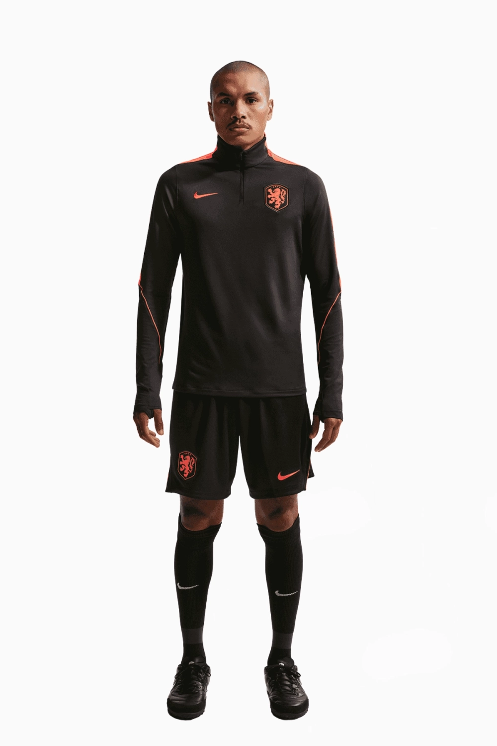 Кофта Nike Netherlands 2026 Strike - черный
