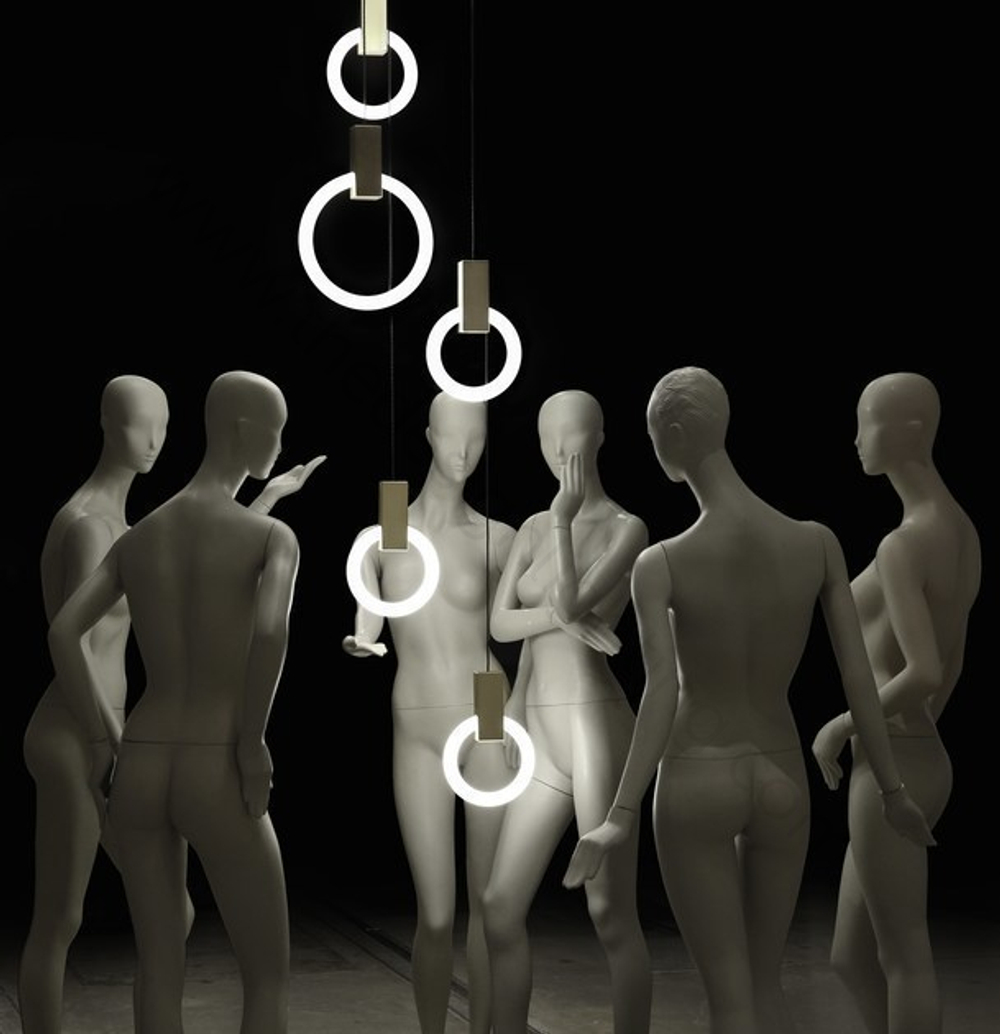 Pendant design lamp Halo by  Matthew McCormick (3 lampshade 20/20/40)