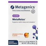 Metagenics, MetaRelax®, со вкусом апельсина и цитруса, 30 пакетиков по 3,3 г (0,11 унции)