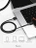 Кабель USB-A to Type-C Gurdini Braided Data Cable 5A 1m черный