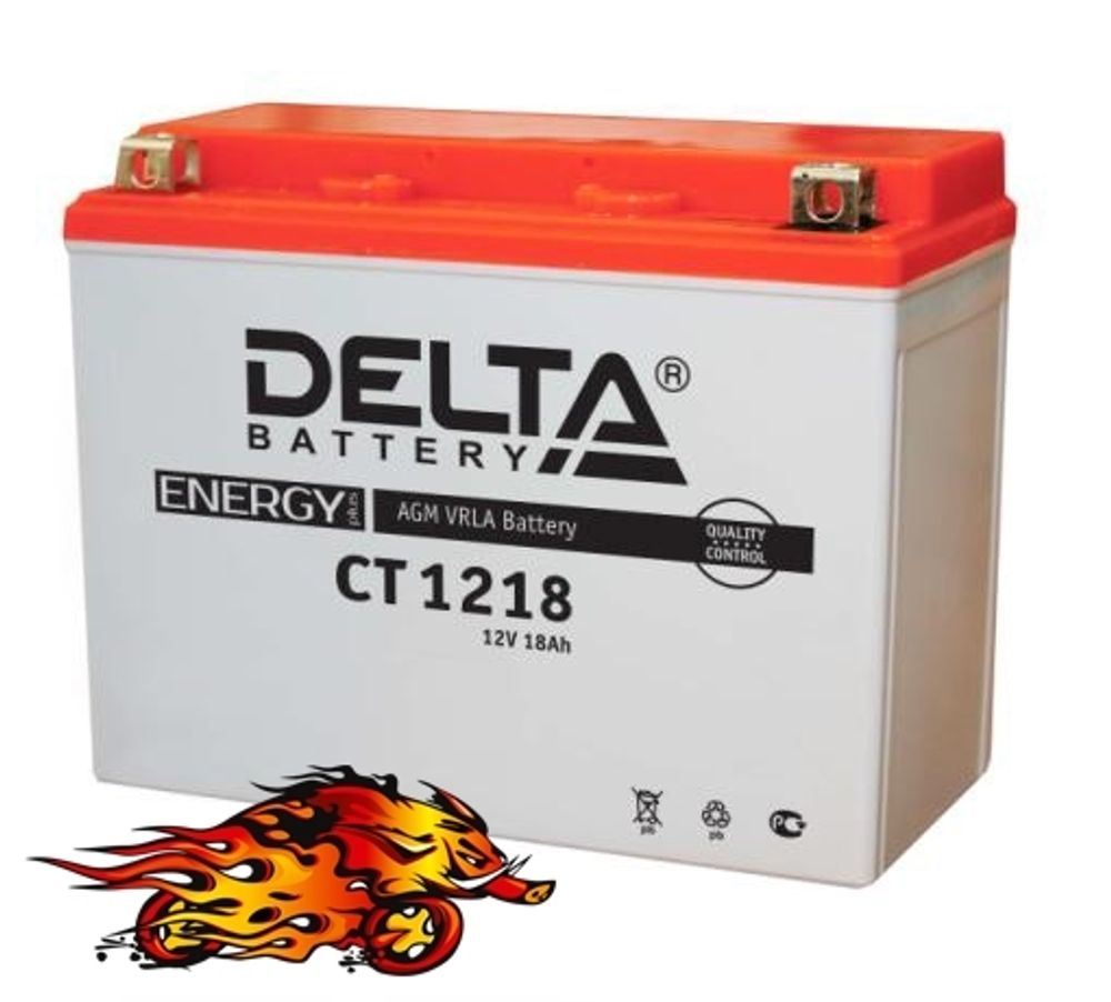 Аккумулятор для квадроцикла "Delta" CT 1218