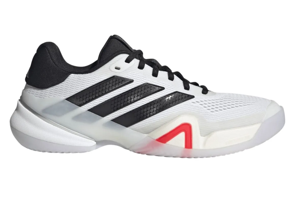 Теннисные кроссовки Adidas Barricade 14 M Clay - footwear white/core black/lucid red