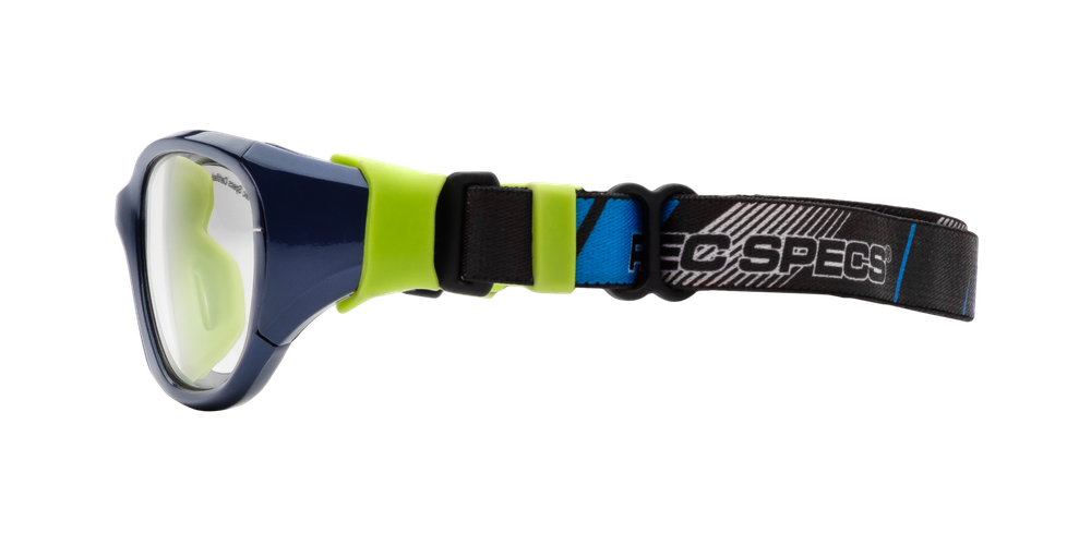 Спортивные очки с диоптриями Rec Specs / Rs-51 / Shiny Navy / Green / подростковые старше 10 лет