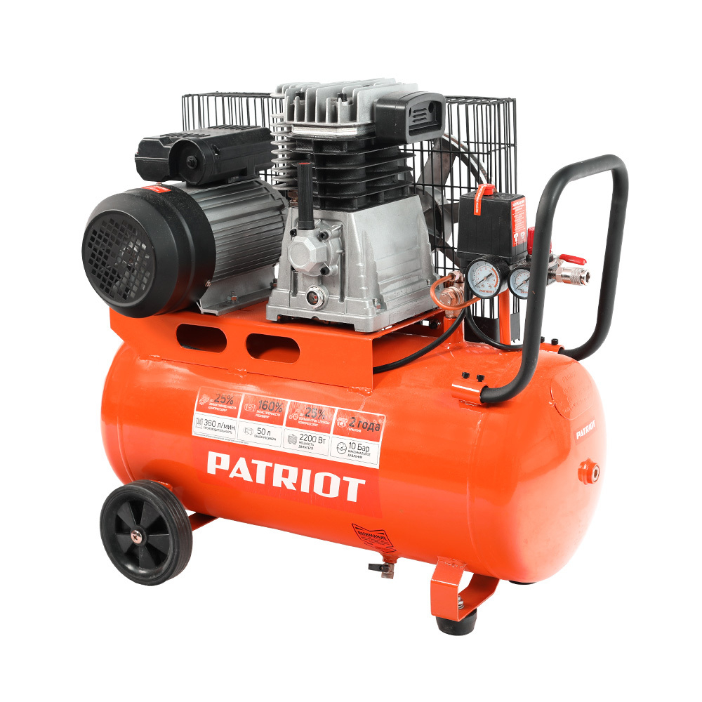 Поршневой компрессор PATRIOT PTR 50-360 I