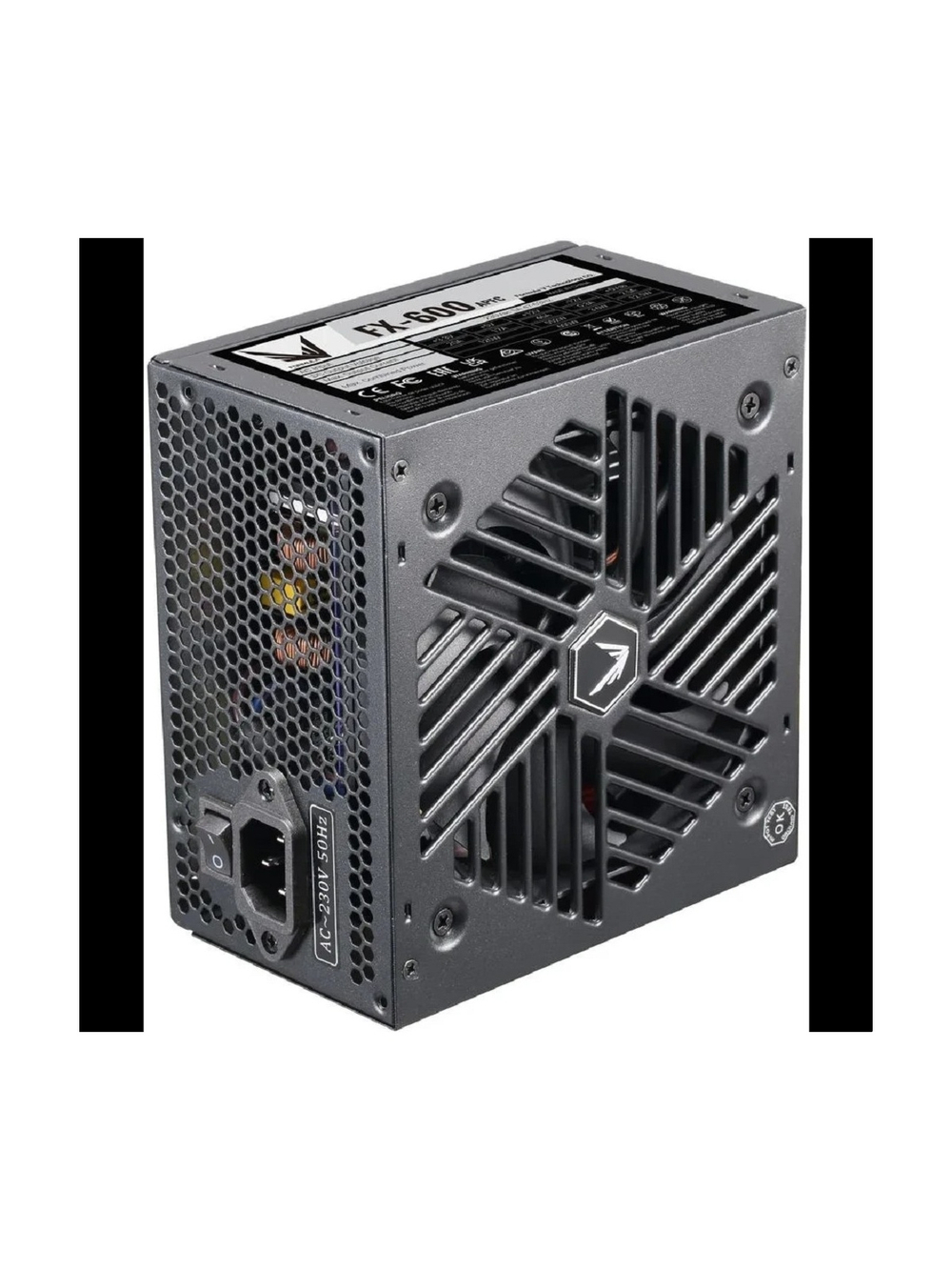 Formula ATX 600W FX-600 (24+4+4pin) APFC 120mm fan 5xSATA RTL