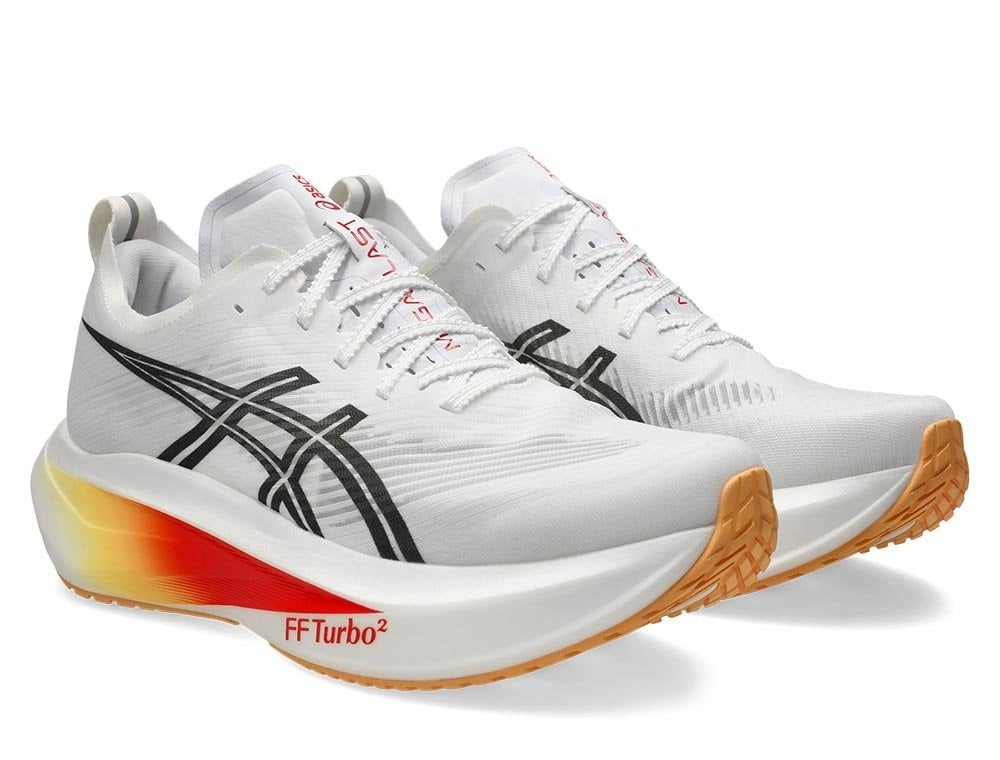 Мужские беговые кроссовки Asics Megablast RISE & SHINE U Белый-Красный
