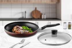 Сковорода с крышкой Tefal Cook&Clean 24 см 4233924
