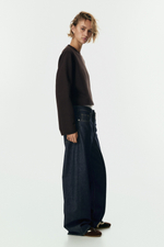 Короткий топ из интерлока - H&M