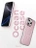 Чехол накладка iPhone 16 Pro Max 6.9" Gurdini Ocean Case (9) Metalic розовый