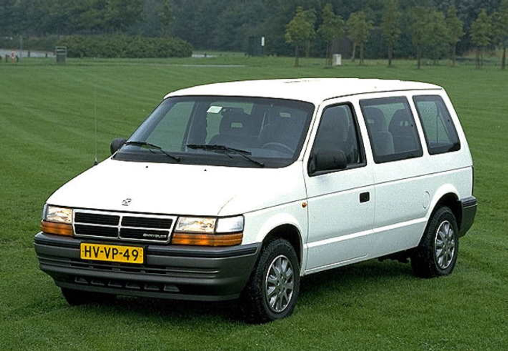 Порог задний Chrysler Voyager, Dodge Caravan 1990-1995 (1мм)