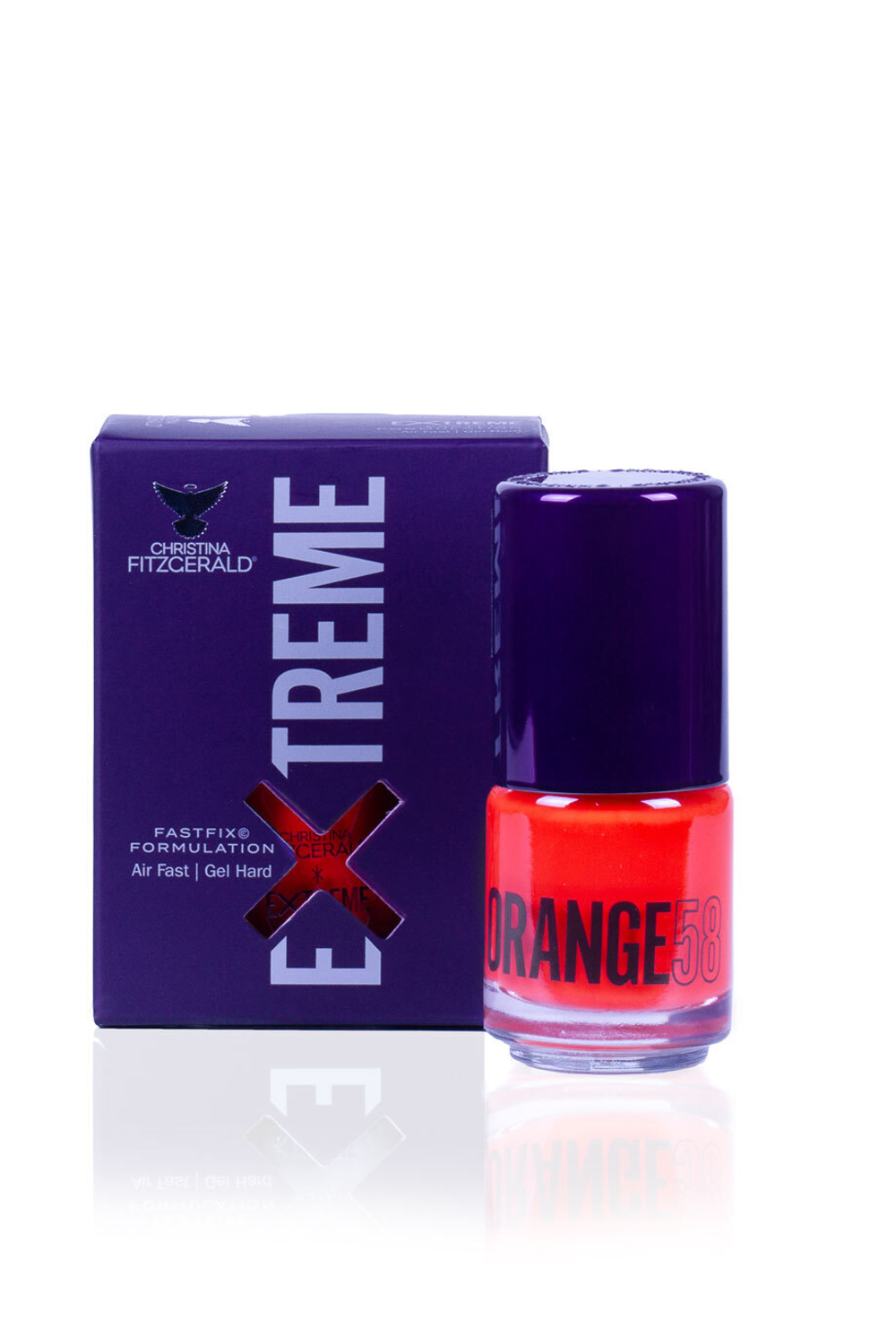 EXTREME - ORANGE 58/EXTREME Лак для ногтей - ORANGE 58, 15мл