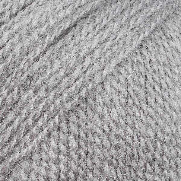 Пряжа Alize (Ализе) Angora Real 40 / уп.5 мот. по 100 г, 430м, 087 средне-серый A