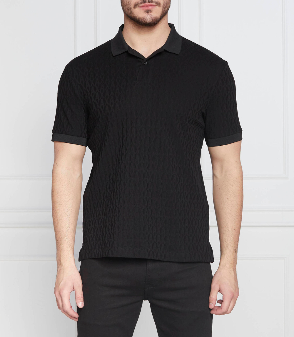 поло Armani Exchange - черный(3RZFLA ZJ2ZZ)