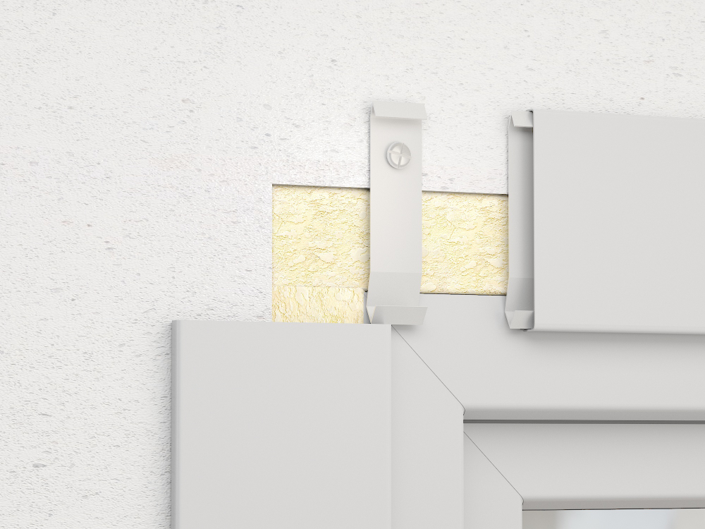 Алюминиевый наличник скрытого крепления /Ral/Tikkurila плоский 15*140*25 мм – 2 м