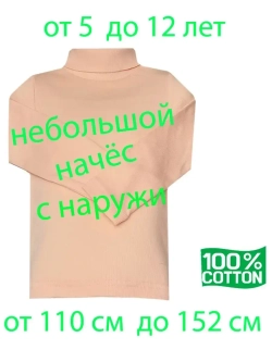 Водолазка с небольшим начесом