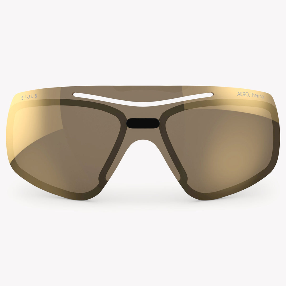 Спортивные очки Siols / AERO.Thermo / Glacier Gold Mirror 92% / Dark Stone
