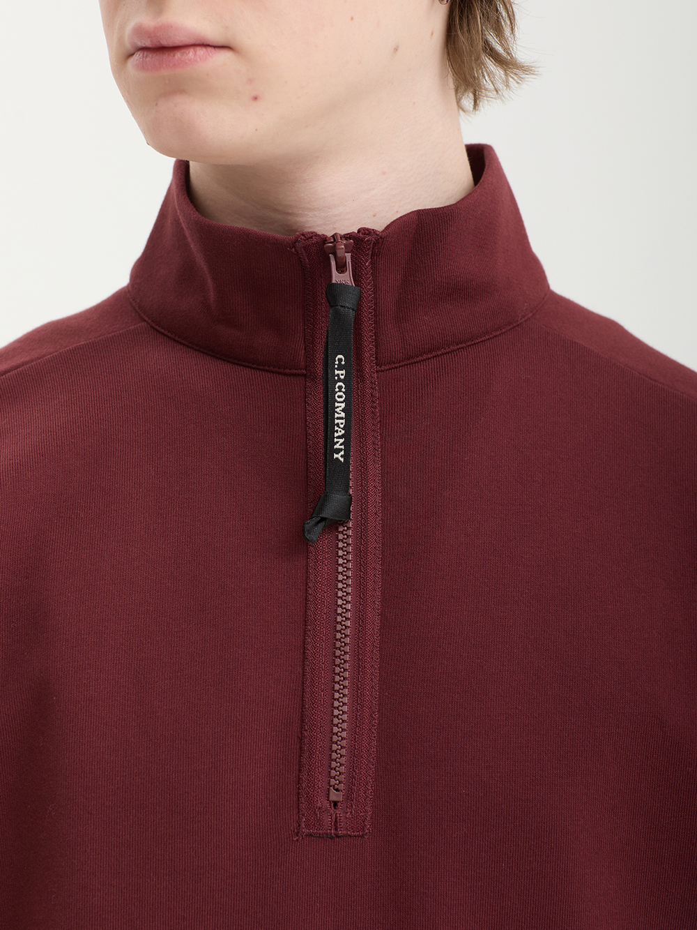 Мужская Толстовка (Half-zip) Diagonal Raised Fleece Lens