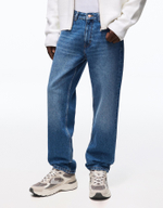Мужские прямые джинсы straight fit - BERSHKA