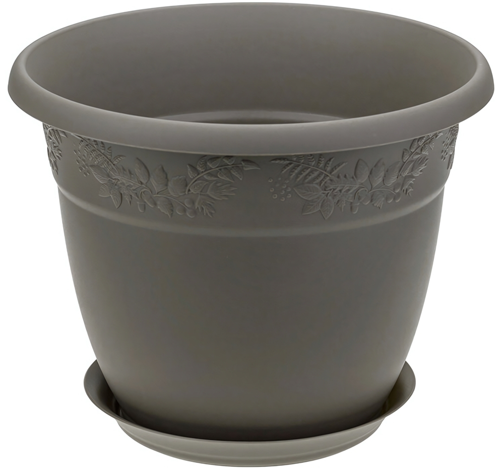 Кашпо /РЯБИНА/ с подставкой D160мм 1,4л, М 3053