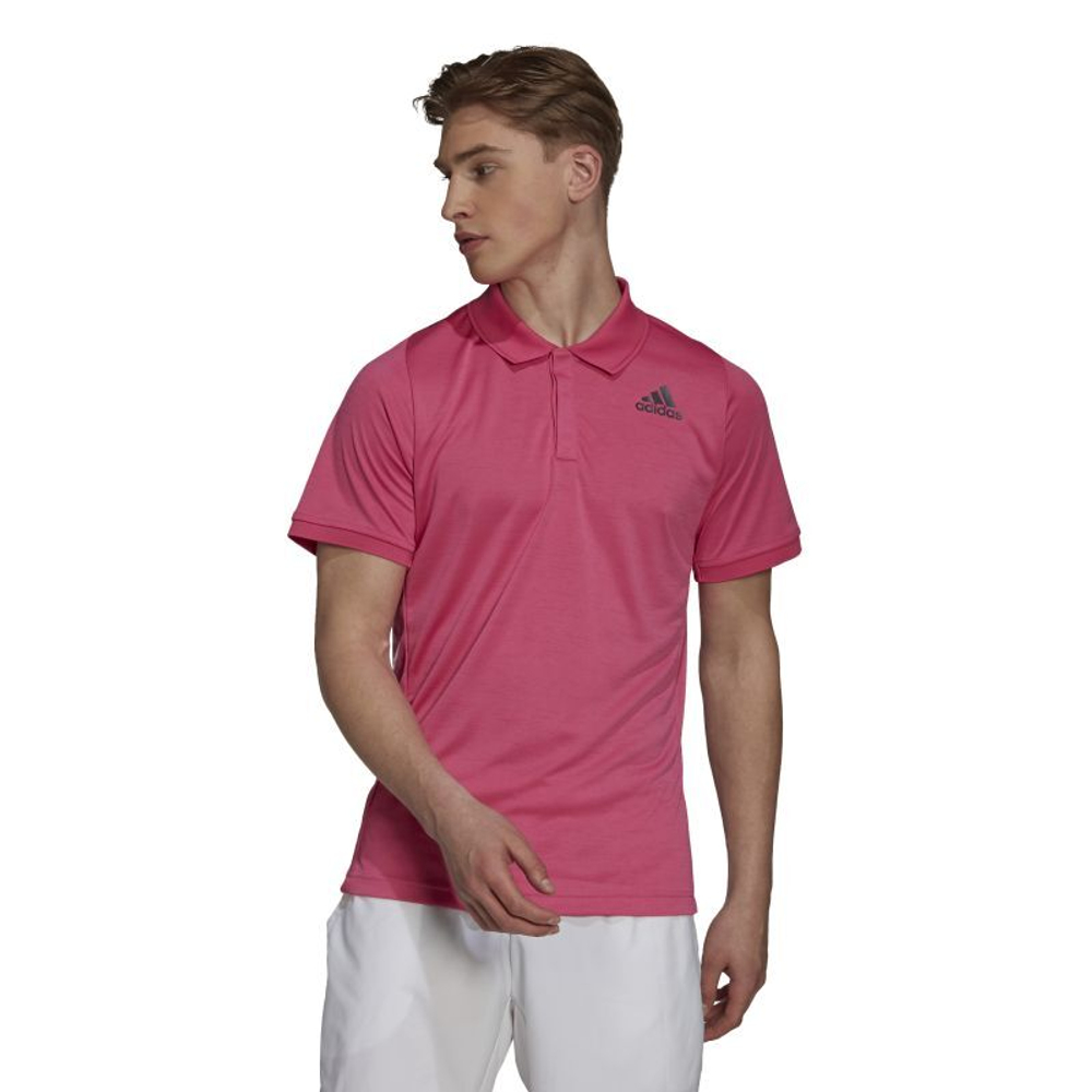 Мужское теннисное поло Adidas Freelift Polo M - Розовый