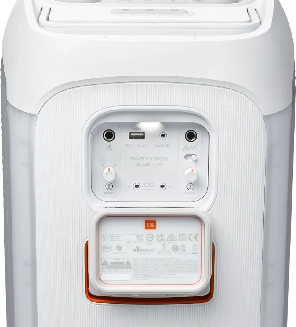 Портативная акустика JBL Partybox 120 White - 3