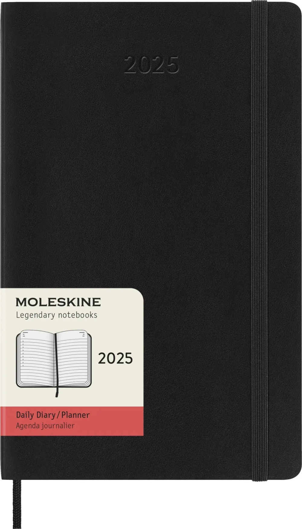 Ежедневник Moleskine (DSB12DC3) Classic Soft Large 130х210мм 400стр. мягкая обложка черный