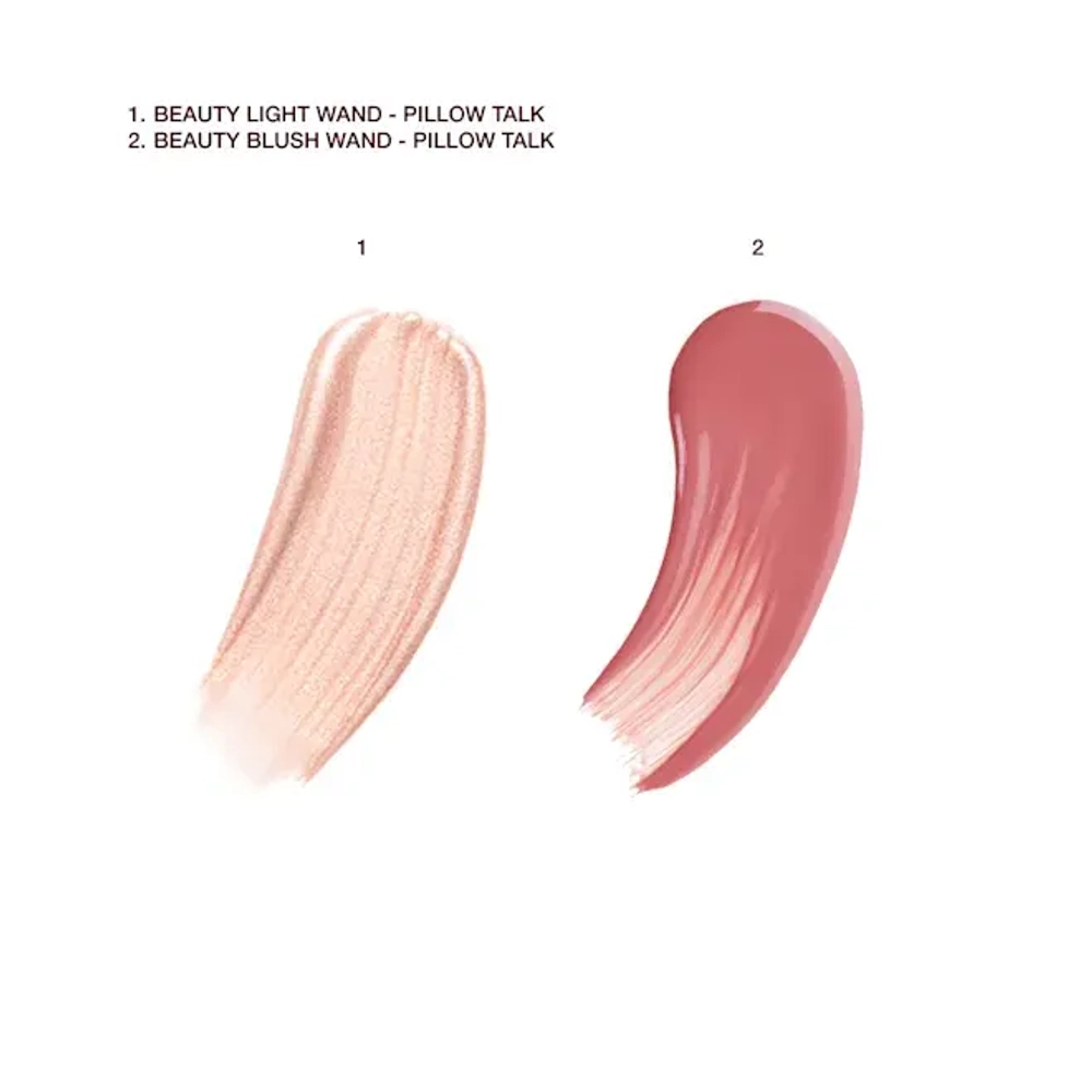 Charlotte Tilbury Pillow Talk Iconic Blush and Glow Kit (Набор румяна + хайлайтер)
