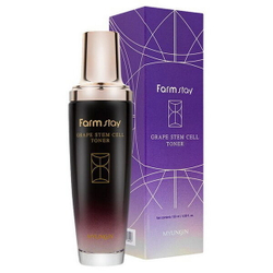 Тонер для лица FarmStay Grape Stem Cell Toner, 130мл